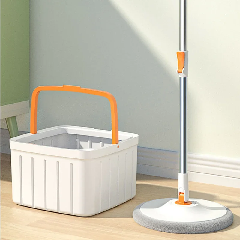 

Mop Magic Floor Squeeze Squeeze Mop with Bucket Flat Bucket Rotating Mop for Wash Floor House Home Cleaning Cleaner Easy 2024New