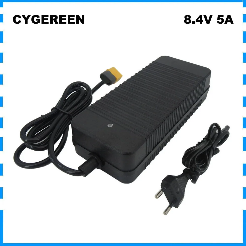 

8.4V 5A Li-ion Electric tools Charger For 7.2V 7.4V 2S 18650 Lithium Battery Charger With XT60 Plug