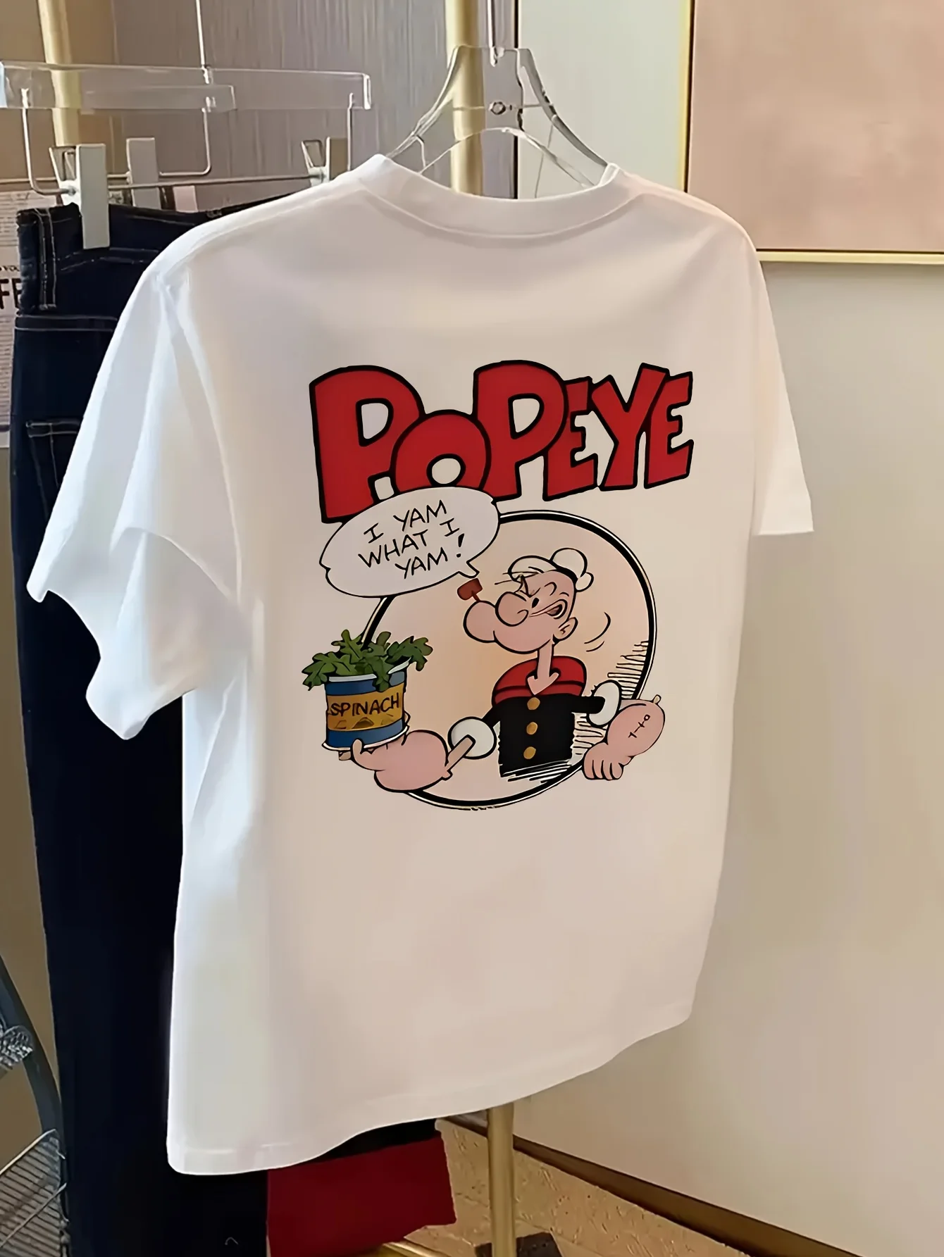Herren Baumwoll-T-Shirt mit Kurzen Ärmeln - Freizeitkleidung - Waschbar - Trendig - Slim Fit