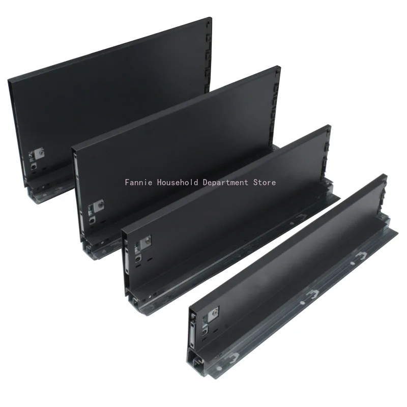 Ultra-thin cushioned riding pump 3D adjustable bottom support slide rail hidden drawer track steel plate pump