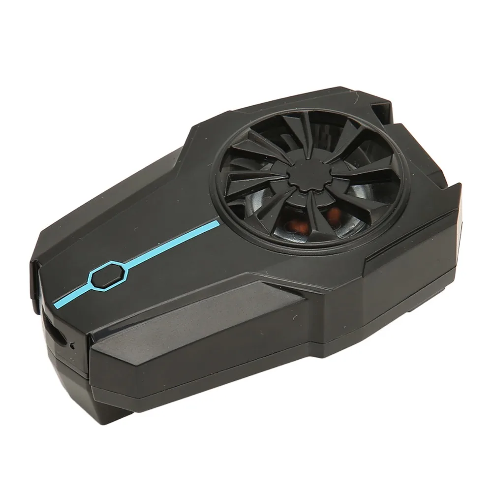 Super Silent Phone Cooling Fan RGB Light Fast Cooling Phone Gaming Cooler 3-Speed Adjustable Mobile Phone Cooler