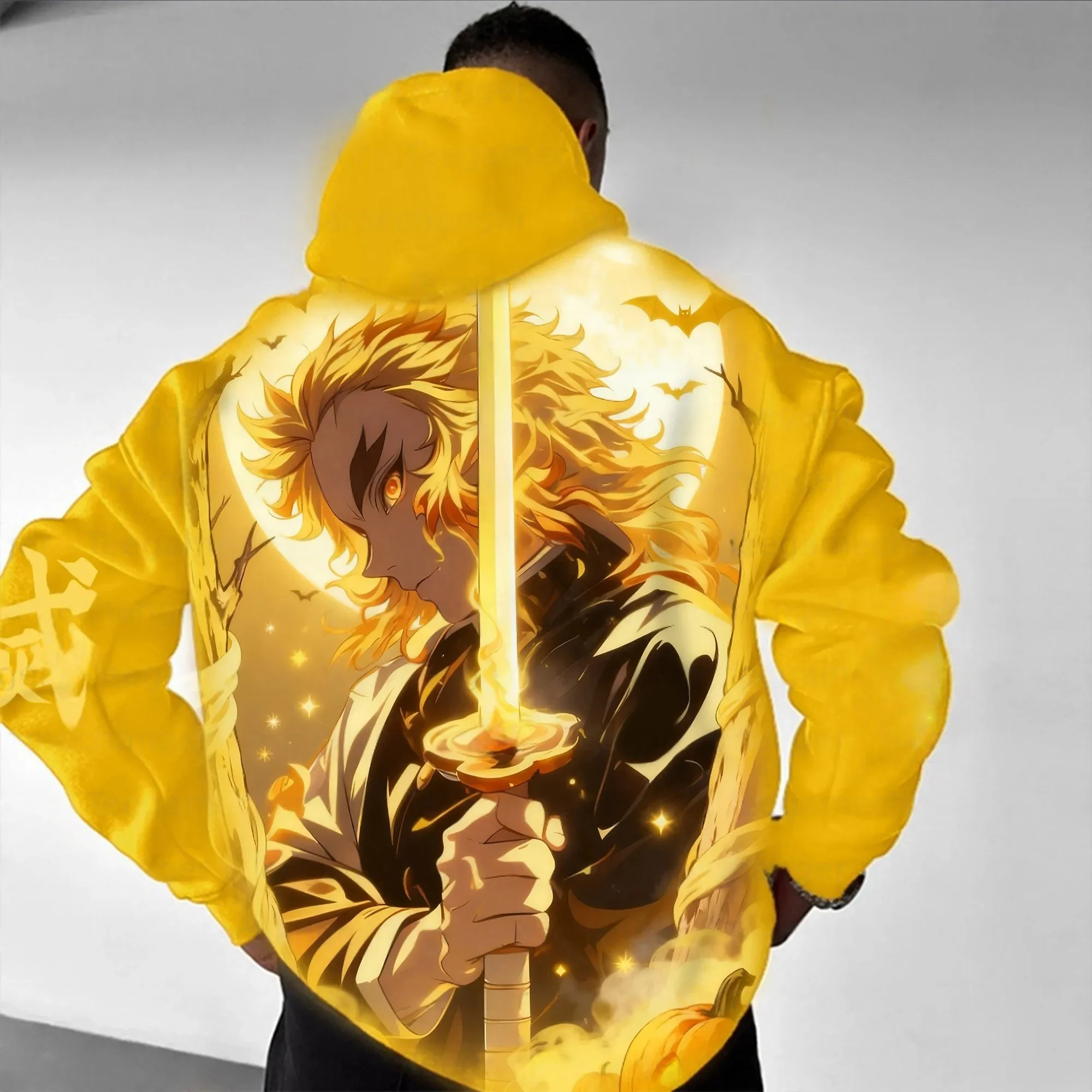 

Flame Pillar Halloween Hoodie,Anime Merch,Sweatshirt,Cosplay Ready,Japanese Streetwear,Harajuku,Gothic,Oversized Fit,Men,Women