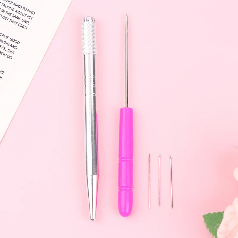 0.8mm DIY Doll Hair Reroot Needle Kit Repaint Baby Head Reborn Hair Rooting Tools Wig Making Supplies