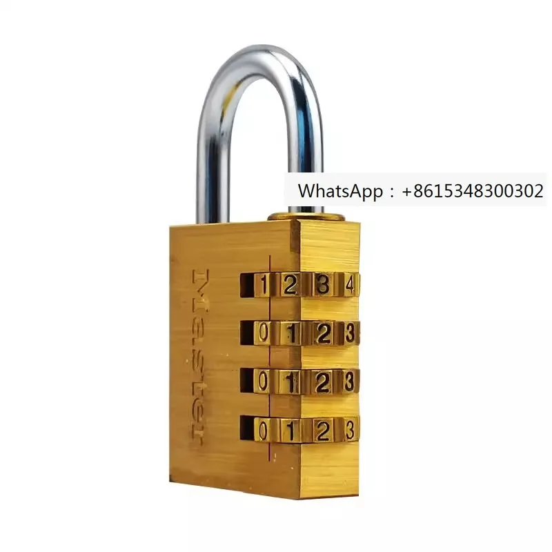 American Muster brass lo ck password lock travel luggage lo ck 604 dormitory drawer small lock