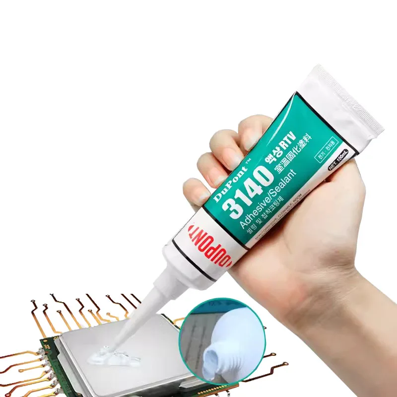 DOWSIL 3140 Glue Electronic components fixed with RTV3145 sealed insulating transparent liquid silicone