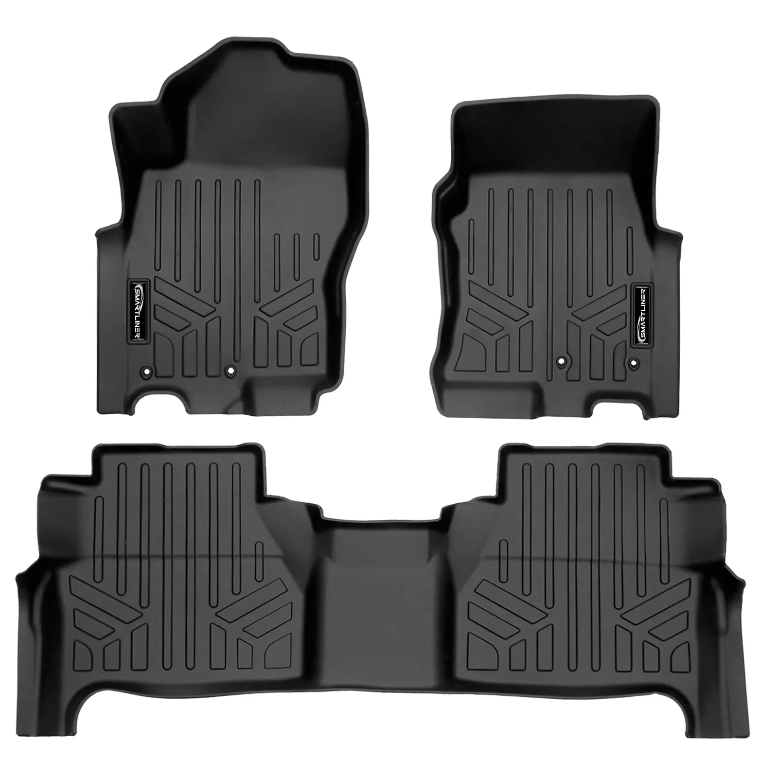 

Custom Fit All Weather Floor Mats For Nissan Frontier 2005-2021 Front Row