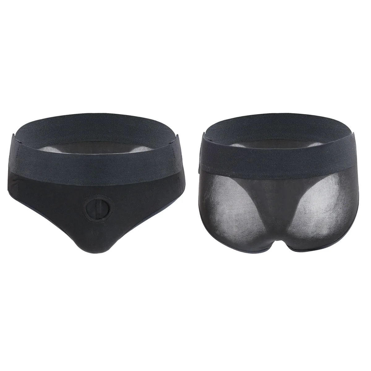 大人のおもちゃ、レズビアン向けペニスパンツ、ベルクロと伸縮性のあるゴムバンド付き、ワンホールデザインのペニスパンツ