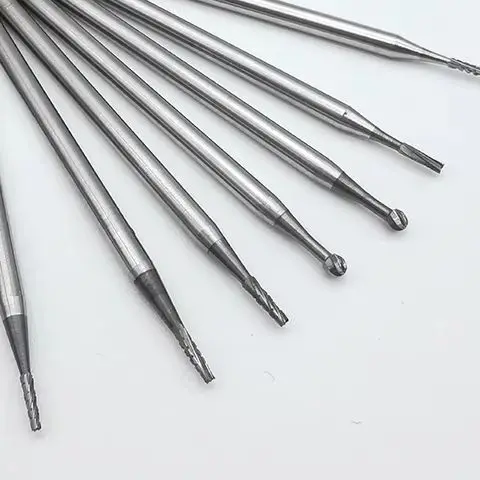 6pcs HP Bur round Rotary Burs High Quality Instrument for Precision Dental Work
