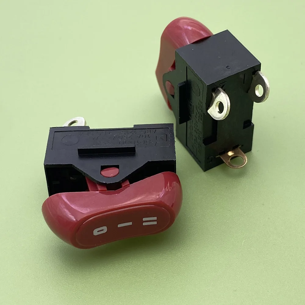 2/4pcs10A 250V AC 15A 125V AC Hair Dryer Switch,Rocker Switch,3 Position ON OFF Boat Switch Power switch trigger controller