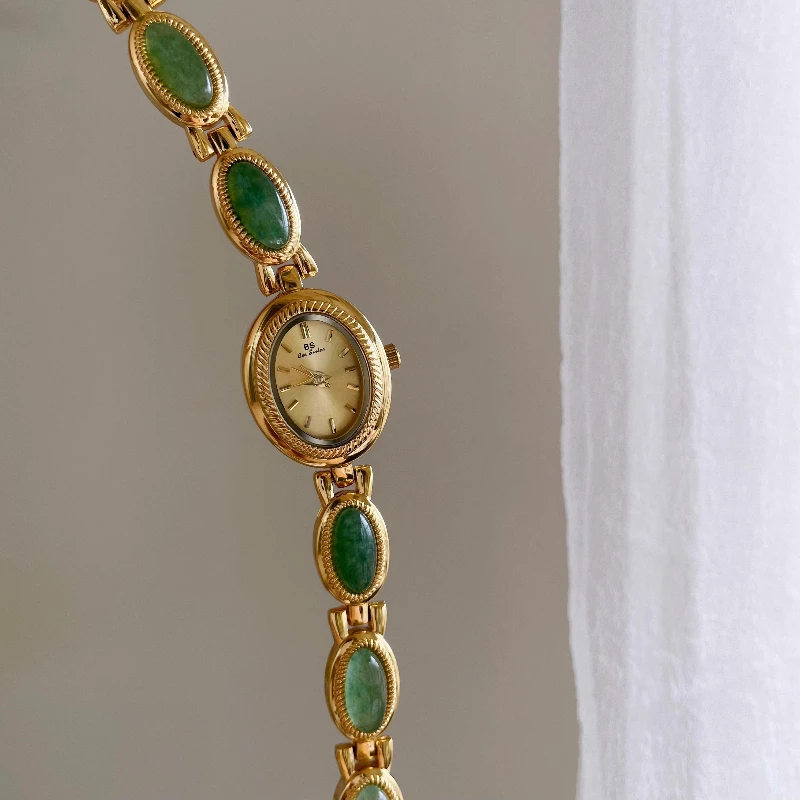 Classic Trend Ladies Watch Elegant Simple Retro 2025 Waterproof Quartz Watch Birthday Gift