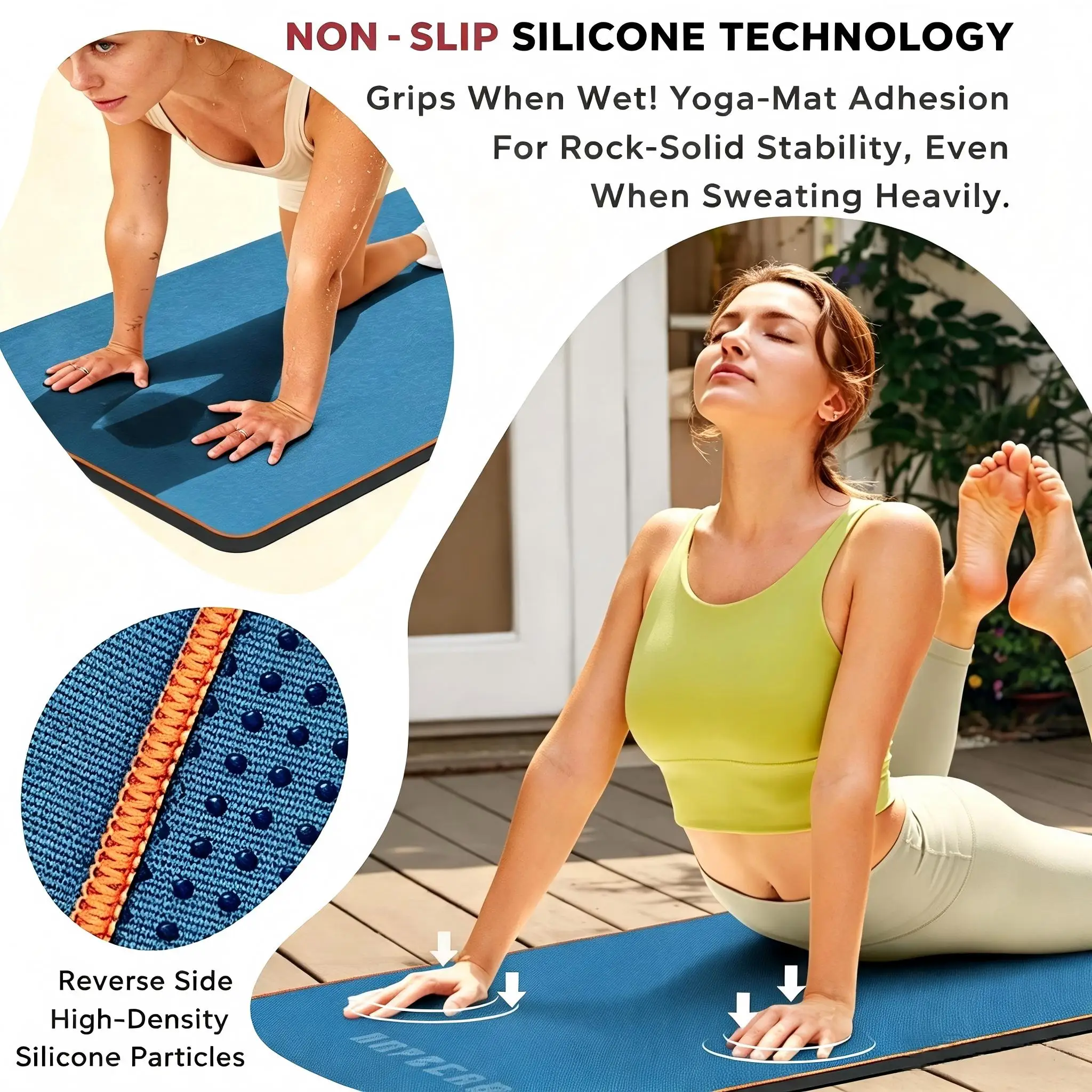 HAPBEAR Non Slip Yoga Mat Towe - Pilates X Yoga recension och pris
