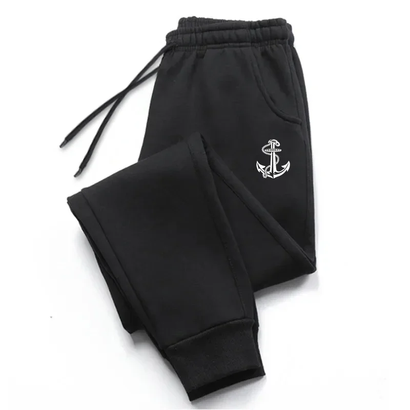 حار مبيعات رجل Sweatpants الطباعة سراويل تقليدية الرياضة في الهواء الطلق سراويل للجري الخريف الشتاء رجل بنطلون اللياقة البدنية ملابس رياضية 2025