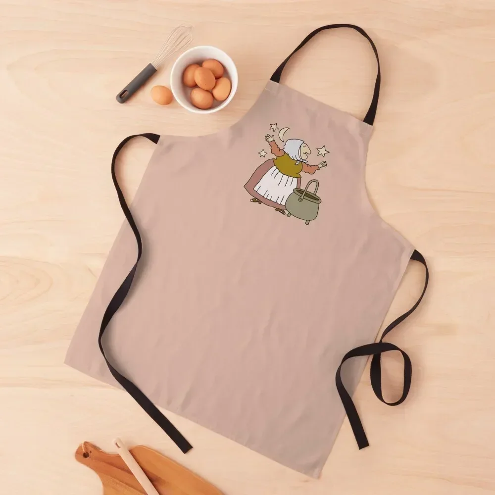 strega nona Apron For Woman Chef Accessories Apron