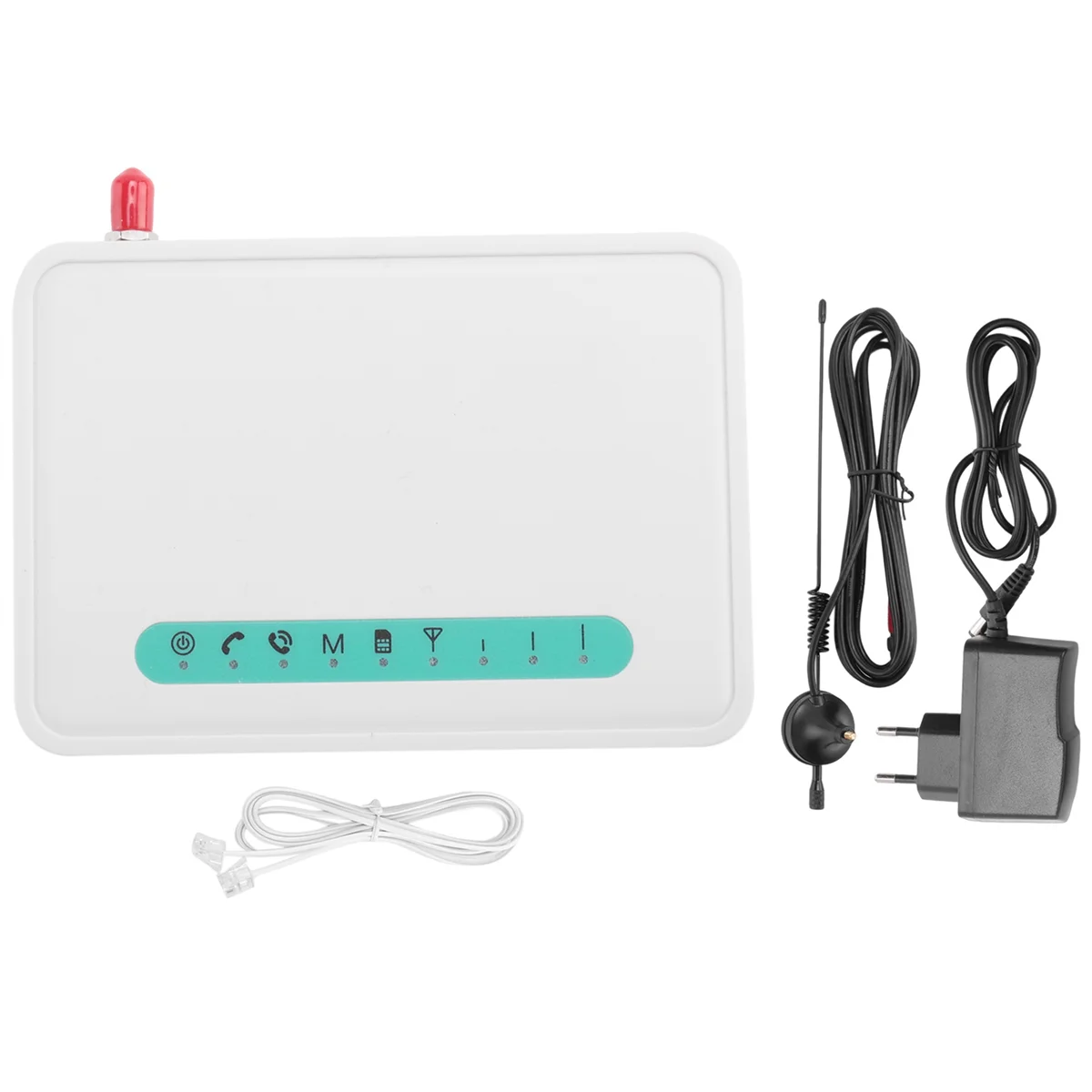 Fixed Wireless Terminal Quad Band GSM SIM Card Phone Line Desktop Caller Dialer GSM850/900/1800/1900MHZ EU Plug YDH