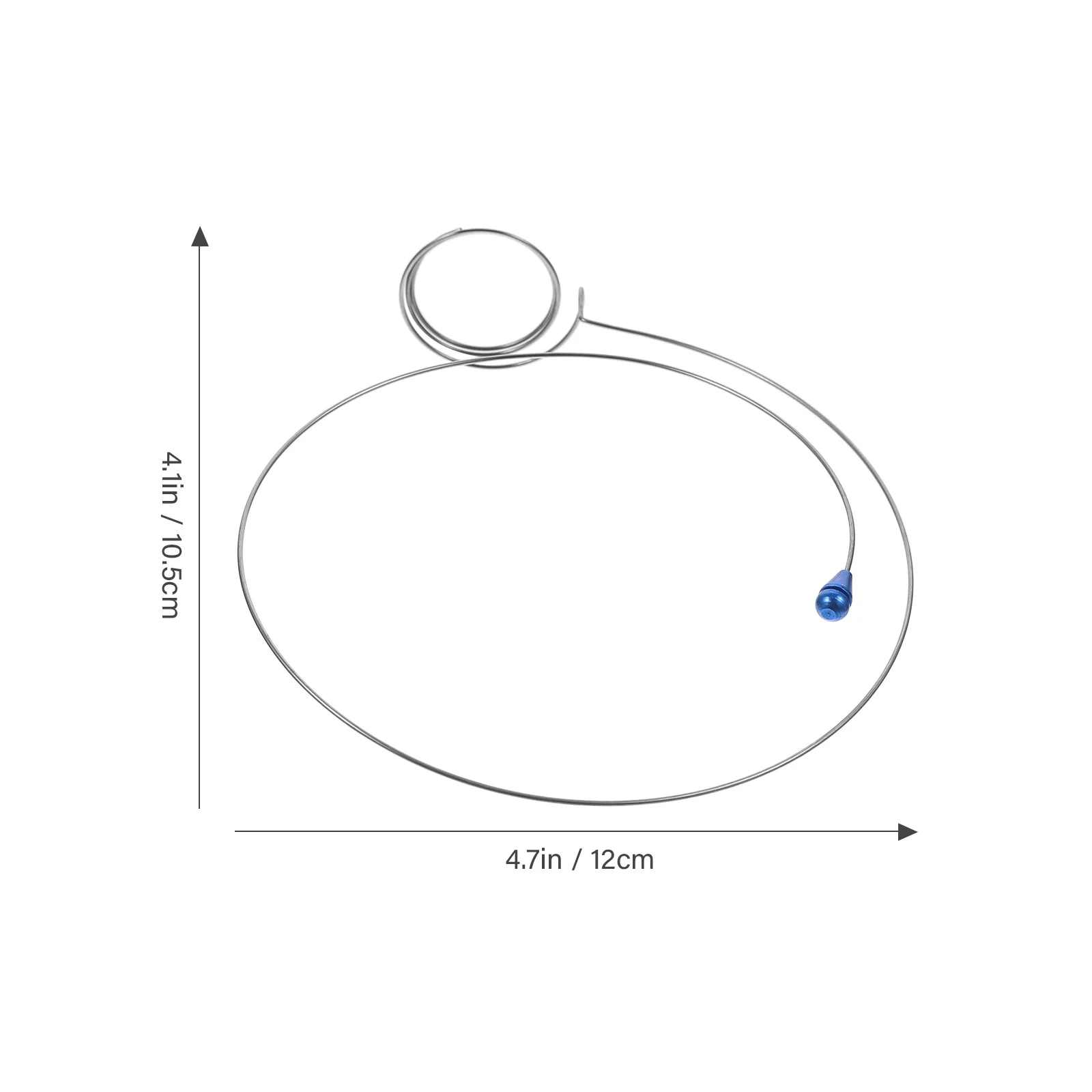 3-delig oculair stalen ring gereedschap bevestiging vergrootglas loep brace draad verstelbare houder rond