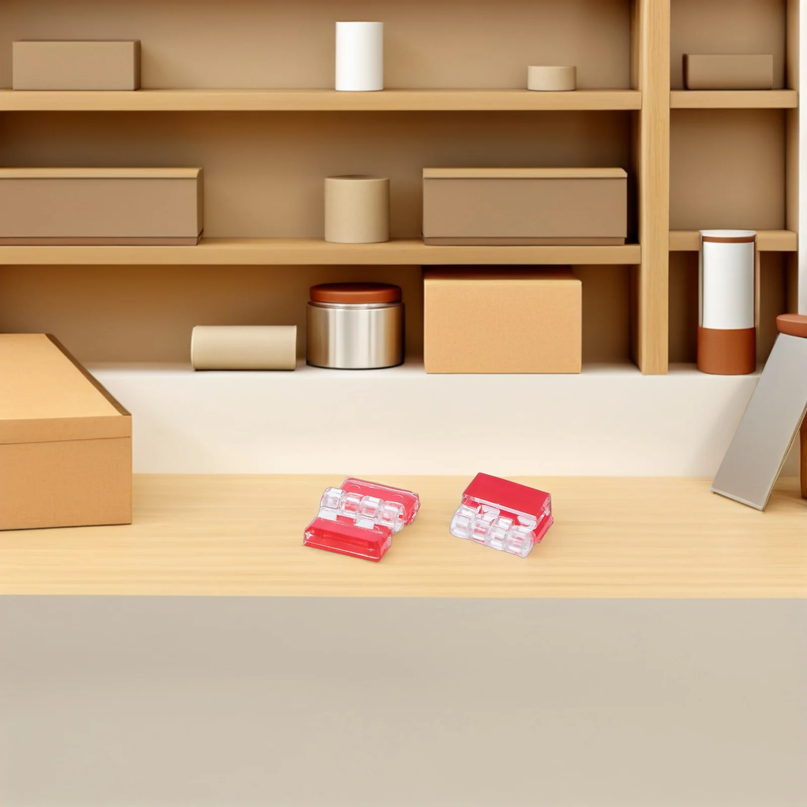 

20Pcs Self-Adhesive Clear Acrylic Hinges Strong Double-Sided Tape Cabinet Door Latch Replacement Kitchen Cupboard Freezer