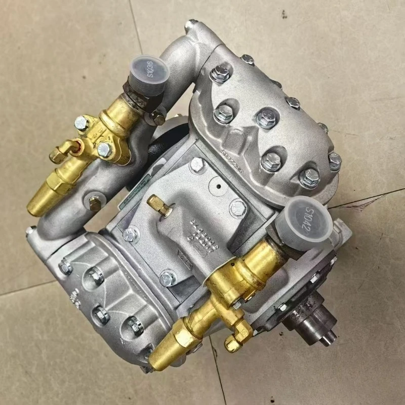 Airport shuttle with pressure relief valve, compressor