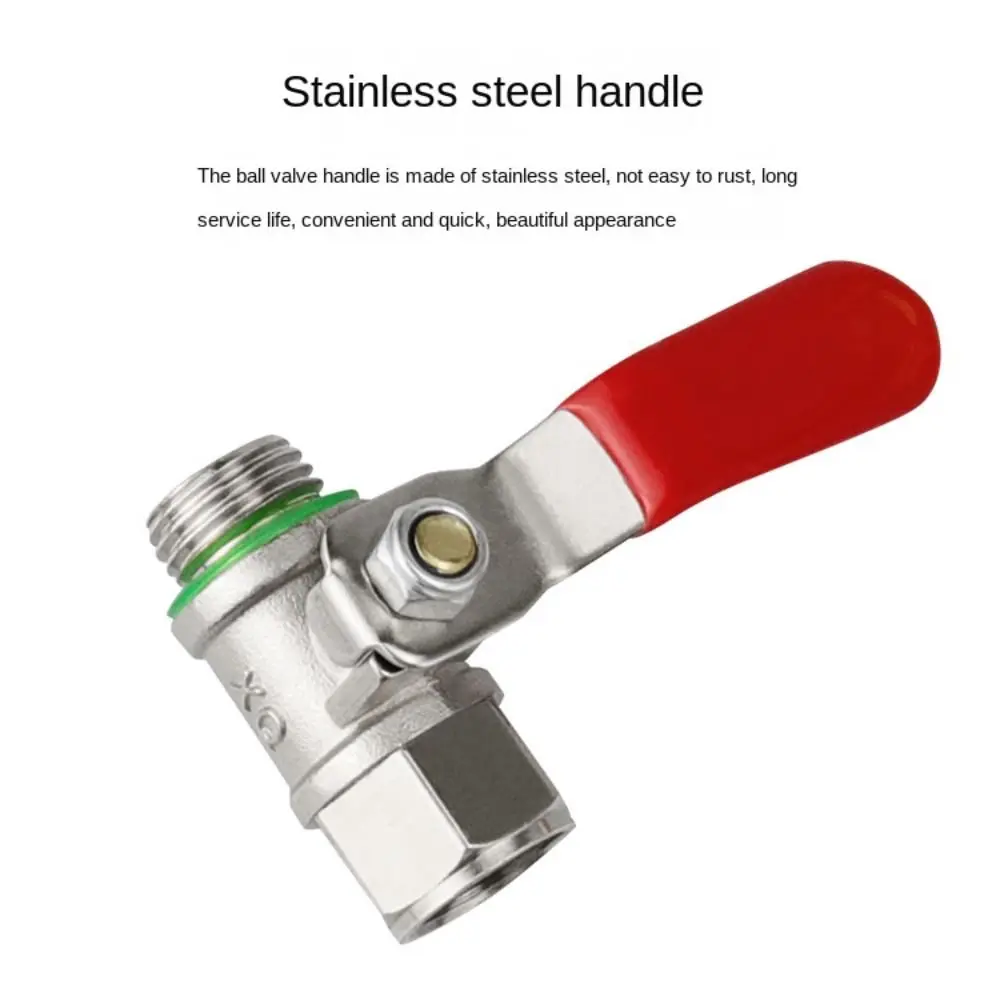 Copper valve body Agricultural Sprayer Ball Valve ZZ Handle Switch Stainless steel handle Ball Valve Assembly