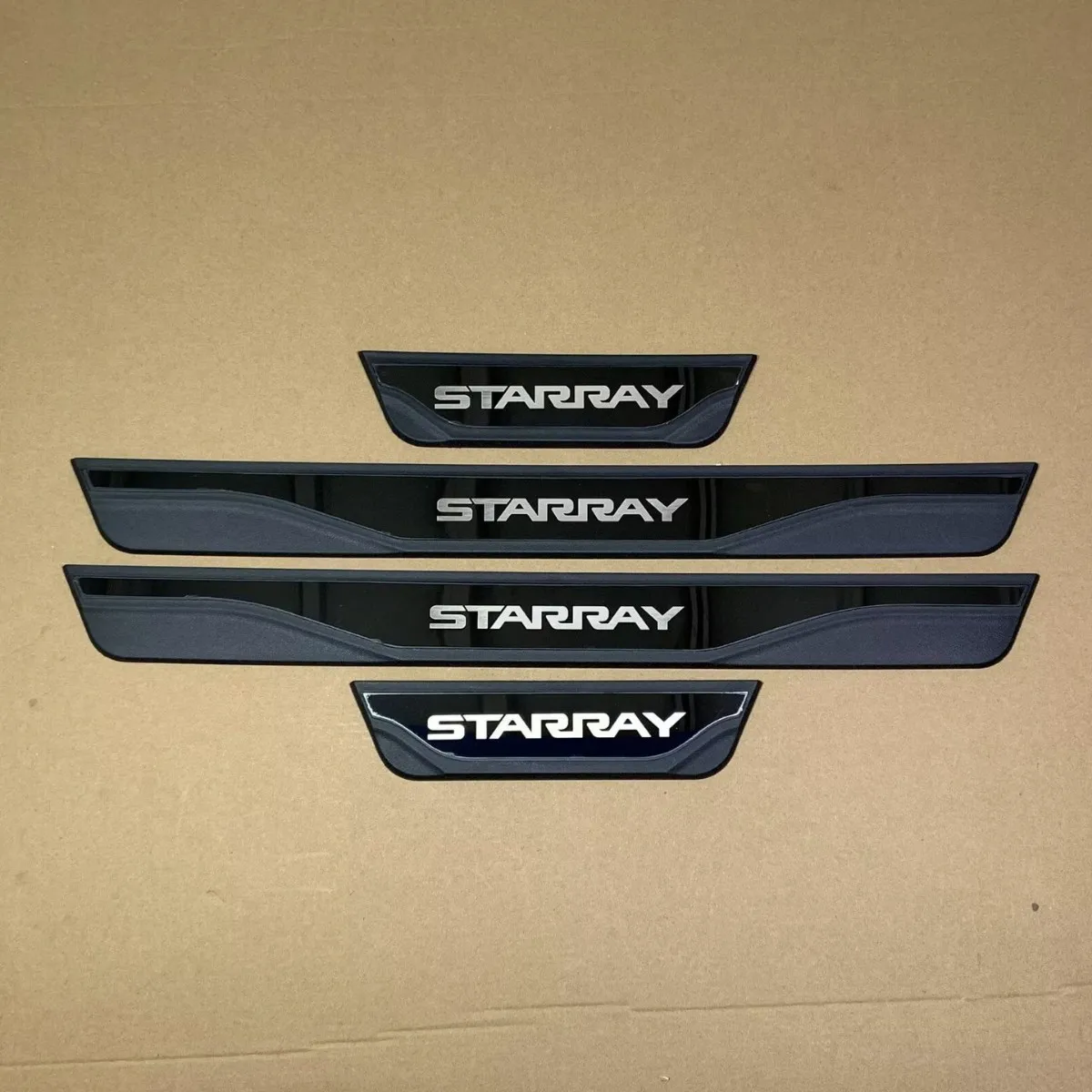 

For Geely Starray 2027 2026 2025 2024 2023-2020 Door Sill Plate Strip Stainless Steel Plastic 3d Interiors Accessories Auto Part