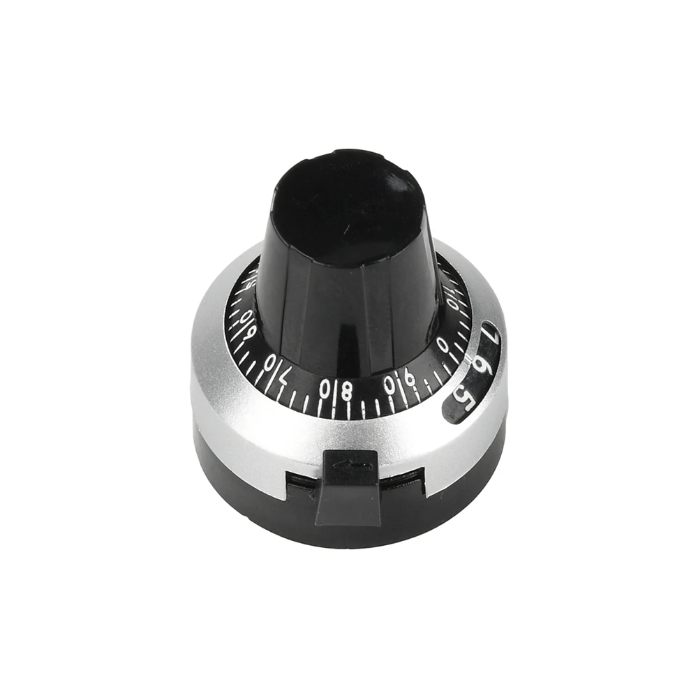 WXD3-13 3590S 4mm 6.35mm Potentiometer Precise Dial Knob Lockable Hat