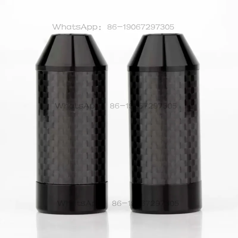 High-grade Speaker Cable Carbon Fiber Splitter Audio Speaker Cable Through Hole Ring