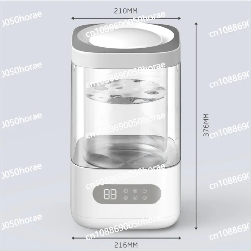 6L Hot Mist Heating Glass Can Heat Up To 100 ° Gree Humidifier