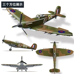 Army Military Soldiers SWAT UK: Spitfire Fighter F MK. la type Model Building Blocks Bricks Children's Toys Gift