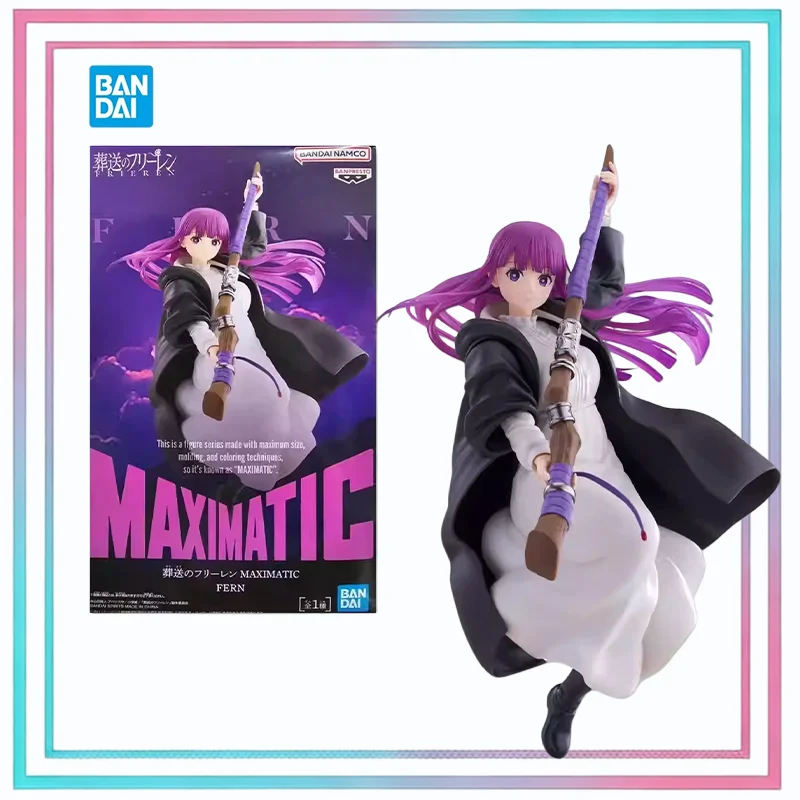 

Оригинальная фигурка Bandai Banpresto MAXIMATIC Beyond Journey's End Sousou No Frieren Fern, аниме-фигурка, модель, игрушка, подарок