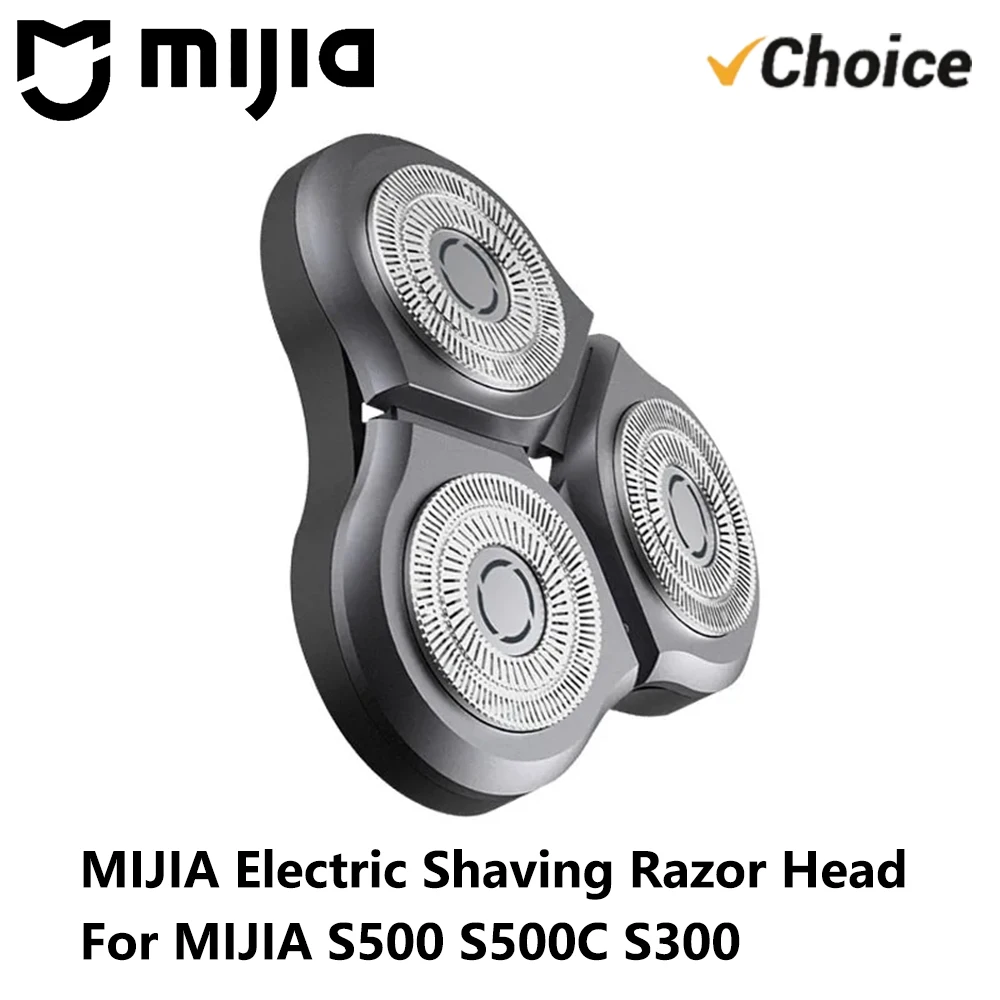 NEW MIJIA Electric Shaving Razor Head Dry Wet Shaving Machine Beard Trimmer Replacement Shaver Blade MIJIA S500 S500C S300 (CN)
