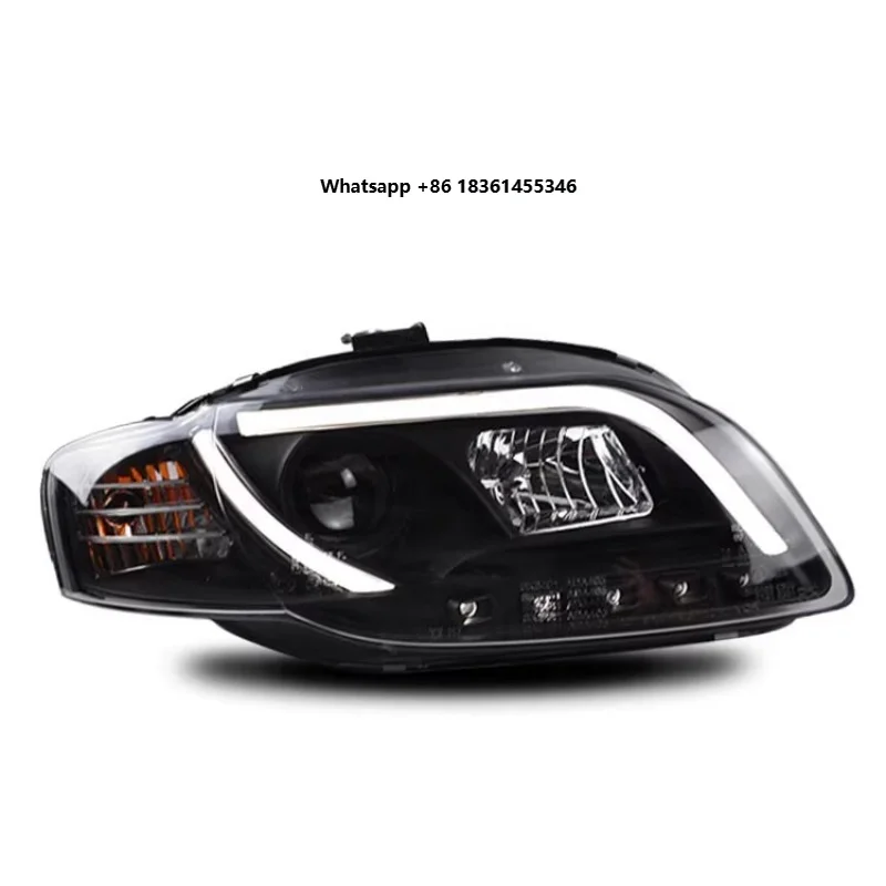 

For A4 B7 05-08 modified Lens Daytime Running Lights Car LED HID Xenon Headlight Assembly