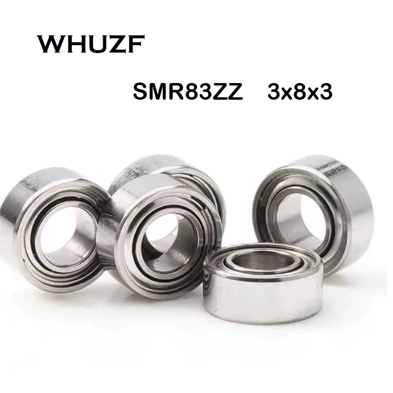 

10 шт. подшипник SMR83ZZ из нержавеющей стали 3*8*3 мм ABEC-7 шарикоподшипники экранированные SMR83Z SMR83 ZZ