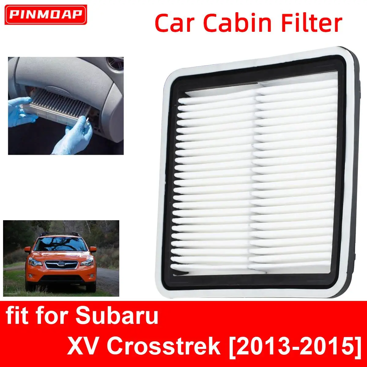 

Car Engine Cabin Air Filter for Subaru XV Crosstrek 2013-2015 Auto Filters Car Engine bon Fiber CA9997 16546-AA090 16546-AA10A