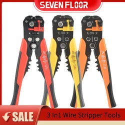 3 In1 Wire Stripper Tools Multitool Pliers Automatic Stripping for AWG 24-10 Cutter Crimping Cable Wire Electrician Repair Tools