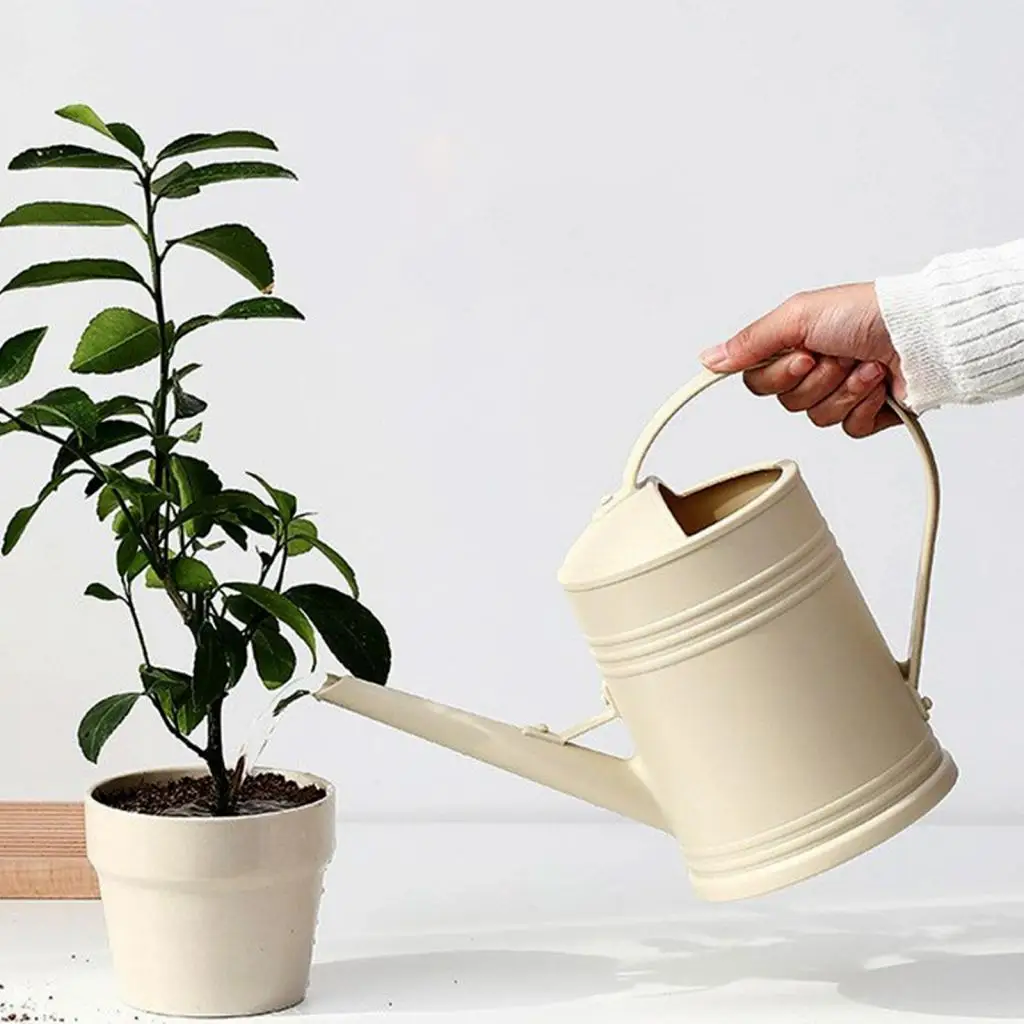 

Watering Can Indoor Plants Watering Pot 1800ml Ergonomics Handle Removable Sprinkler Head Plant Watering Can Small for Bonsai