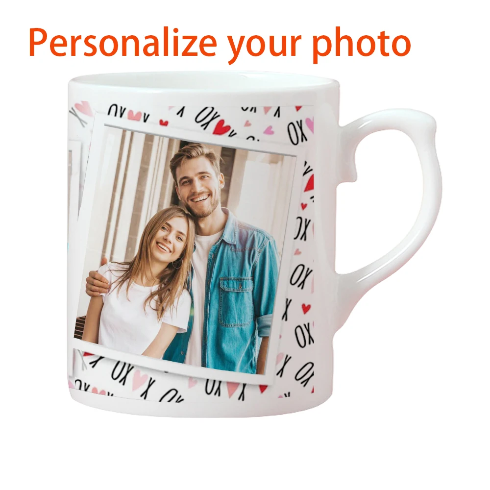 Personalisieren Sie Foto becher, passen Sie Ihr geliebtes Bild auf Tee milch becher, Keramik kaffeetassen einzigartiges Geschenk für Liebhaber an