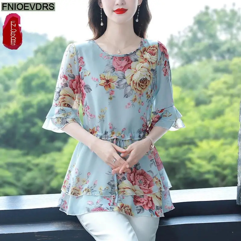 S-4XL 2023 Women French Design Elegant Office Lady Work Basic Shirt Slim Drawstring Waist Bow Tie Rufles Peplum Tops Blouses