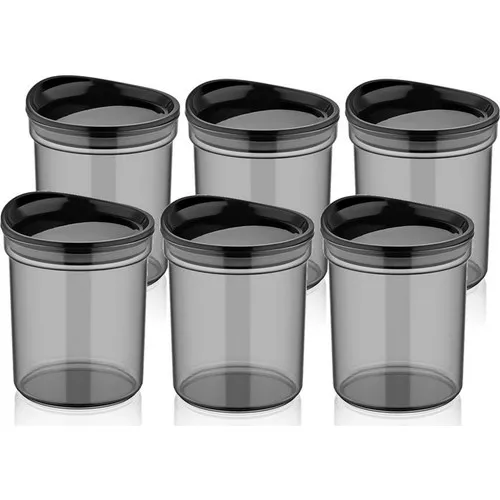 Qlux 6'lı Compact Storage Container Set Midi 850 Ml. L-00524