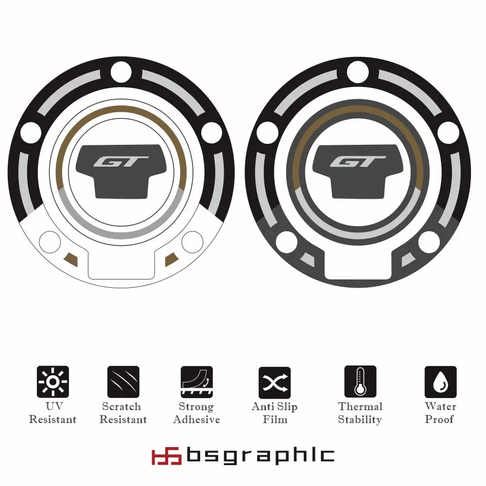 

Fuel gas tank cap pad anti slip sticker declas protection for YAMAHA Tracer 9 GT Tracer 7 GT 2023 2024