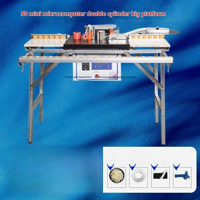 Mikrocomputer Holzbearbeitung Automatische Kantenanleim- und Trimmmaschine, Automatische Zuführ-Kantenanleimmaschine 1000 W