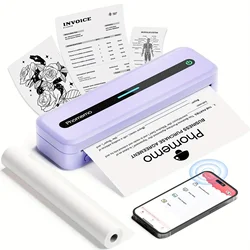 Folded Printing A4 Thermal Printer Paper Roll Printer For A40 Quick Dry Thermal Paper For Photo Picture PDF Print Transfer Paper