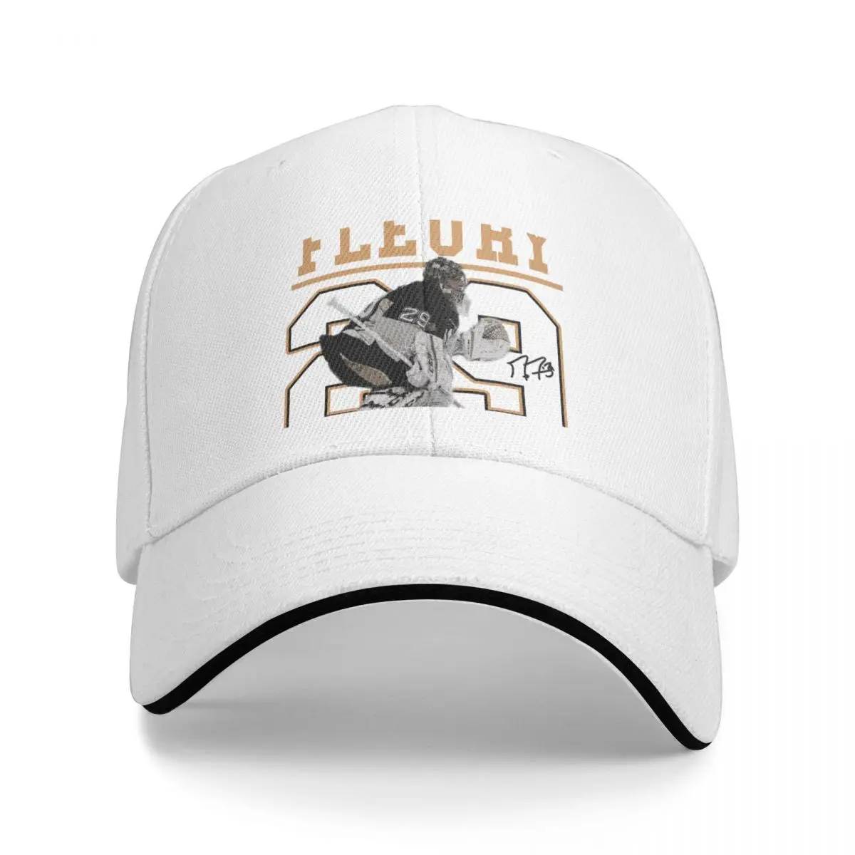 Marc Andre Fleury Las Vegas Knights Hockey Apparel Cap Baseball Cap fashion women's hats for the sun Men's