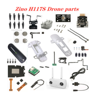 Hubsan Zino H117S RC Drone Spare Parts blade shell motor charge Remote control GPS Lamp strip Control board