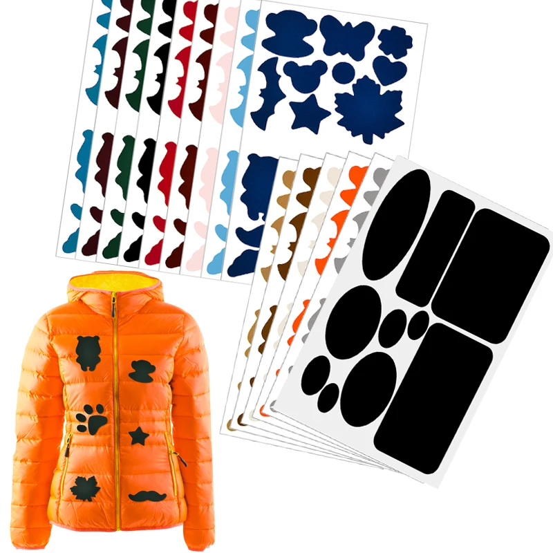 Self Adhesive Patches for Clothing Thermoadhesive Stickers Backpack Bags Washable Repair Patches Down Jackets Tent DIY Fix Patch