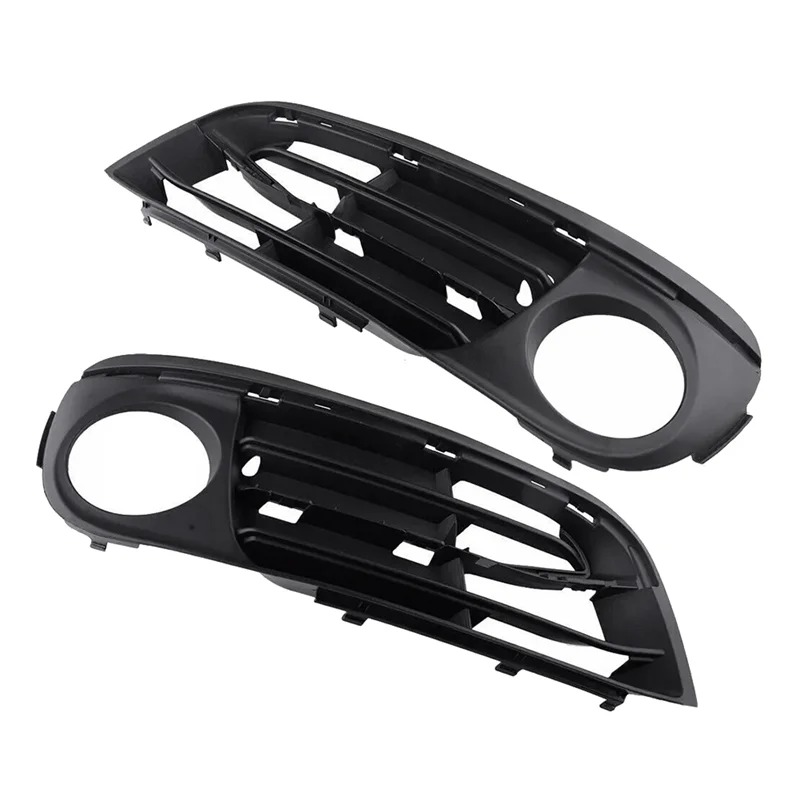 ABKU-السيارة المصد الأمامي الضباب إطار خفيف غطاء مصبغة 51117342391 51117342392 لسيارات BMW 5 Series F10 F11 F18 2014-2017