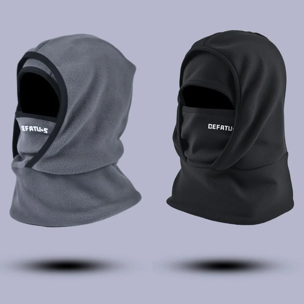 طبقة مزدوجة بالاكلافا قبعة ركوب الدراجات الصوف الباردة واقية قبعة تدفئة قناع حماية الرقبة يندبروف التزلج يندبروف قبعة تسلق الجبال