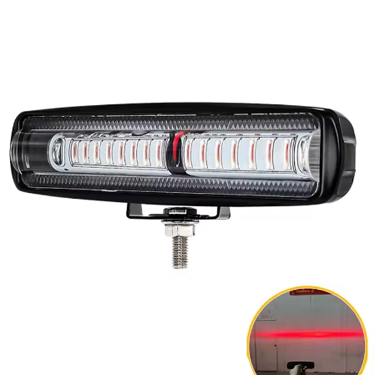 

A002 LED Forklift Light Red Flood Beam Fork Truck Red Danger Zone Forklift Truck Warning Lamp