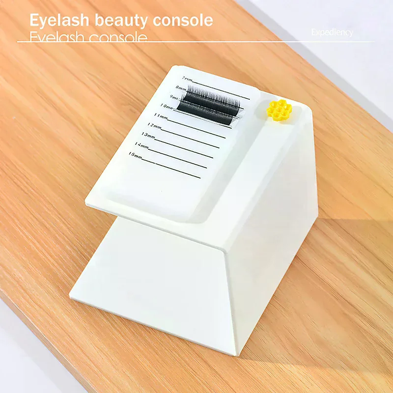 Eyelash Pillow Console Eyelash Extension Stand Tool Professional Reusable Convenient Portable Console Eyelash Pad Glue Holder