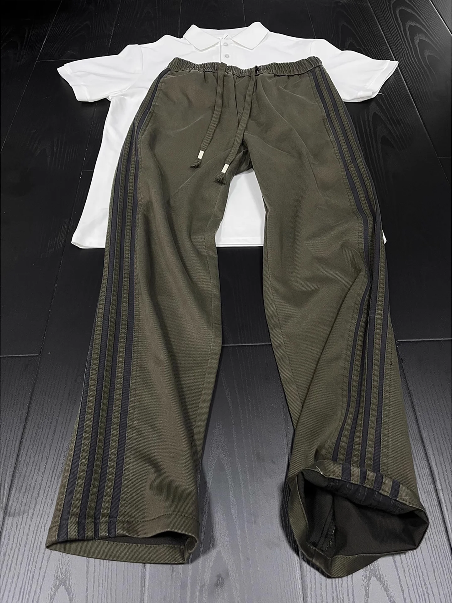 

Мужские летние тонкие прямые брюки для спецодежды, модные брендовые расклешенные повседневные длинные брюки в стиле милитари, футболки в полоску