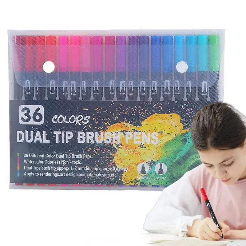 

Coloring Markers For Kids Double Tip Coloring Marker For Kid Writing Colors Numbered Double Tip Marker Pens For Drawing