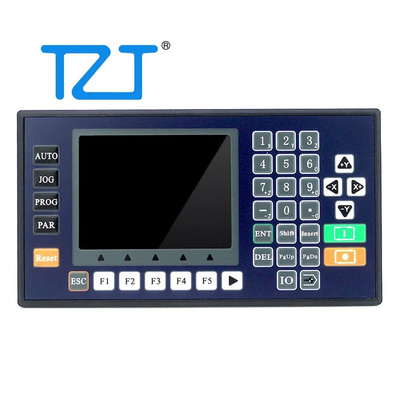 Imagem -02 - Tzt Cnc Controlador Programável Tc55v Eixo Movimento Controlador Servo Stepper Motor Control Display Lcd para Cnc Router